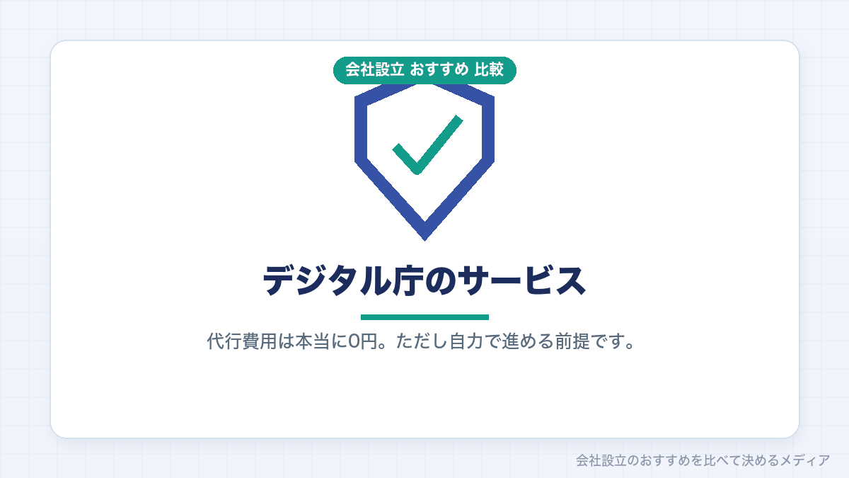 法人設立ワンストップサービスとの違いを示したイラスト