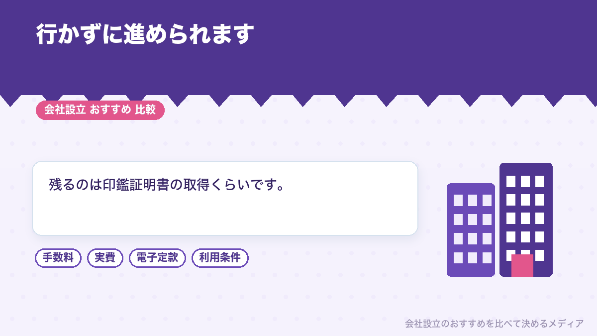電子定款の認証のまとめイラスト