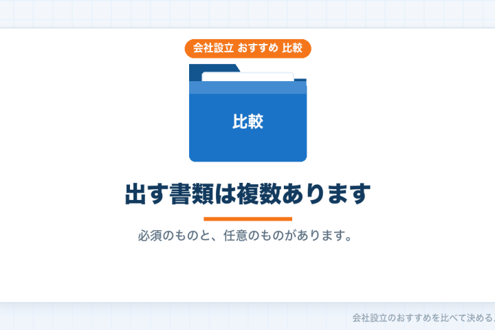 会社設立後に税務署へ出す書類｜青色申告の承認申請を落とすと損をしますの会社設立おすすめ比較イラスト
