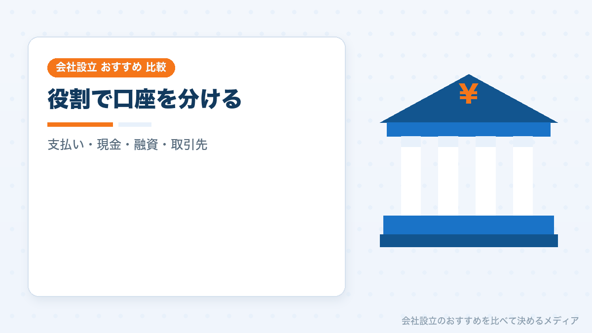 ネット銀行と地方銀行・信用金庫・メガバンクの使い分けを示したイラスト